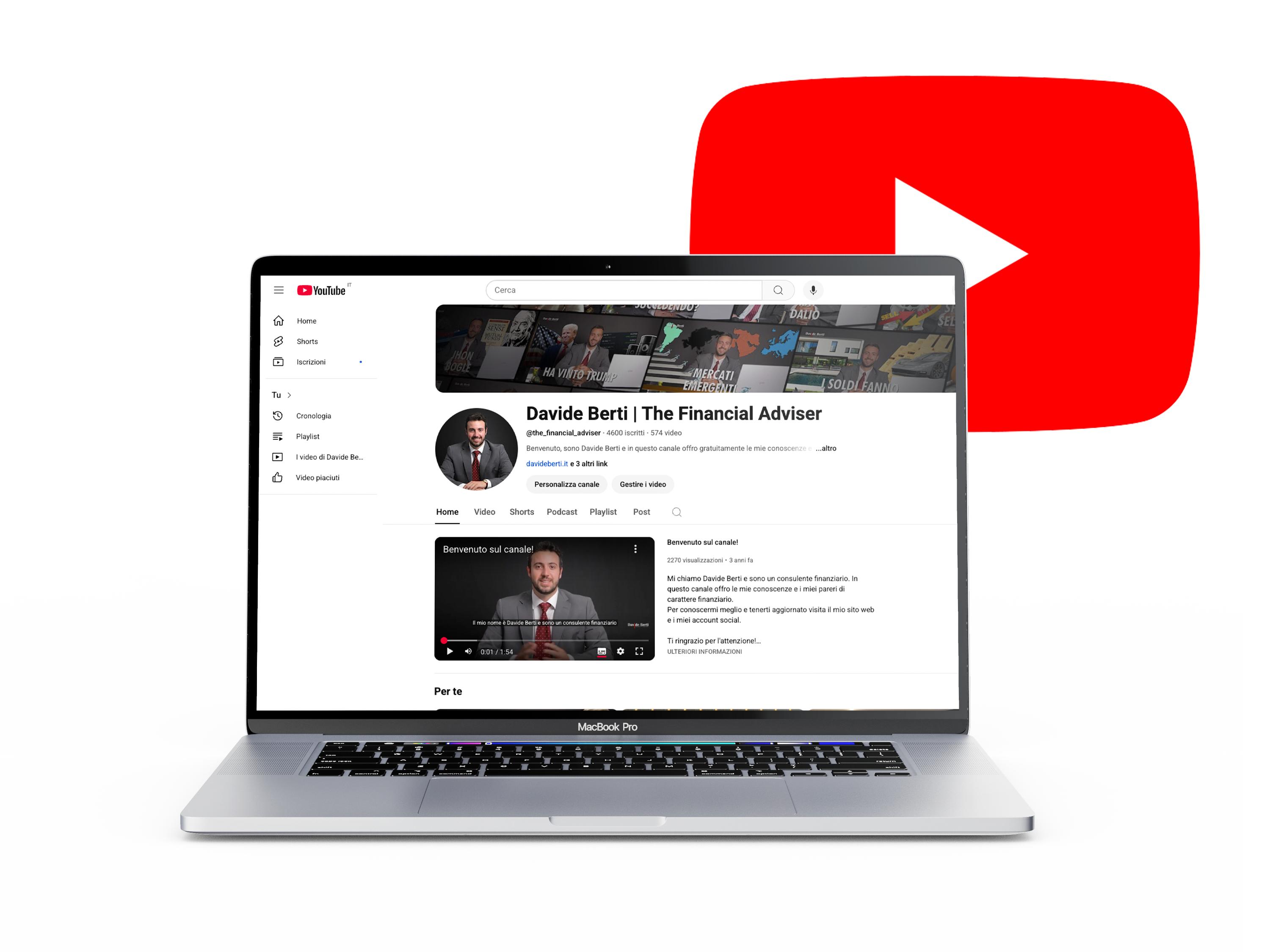 Il mio canale YouTube